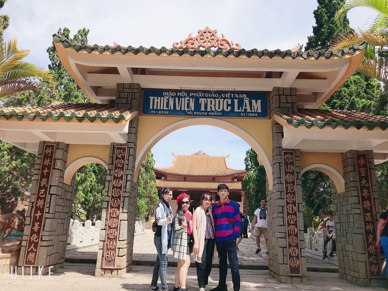 Khung cảnh thiền viện Trúc Lâm - Bình yên và thanh tịnh